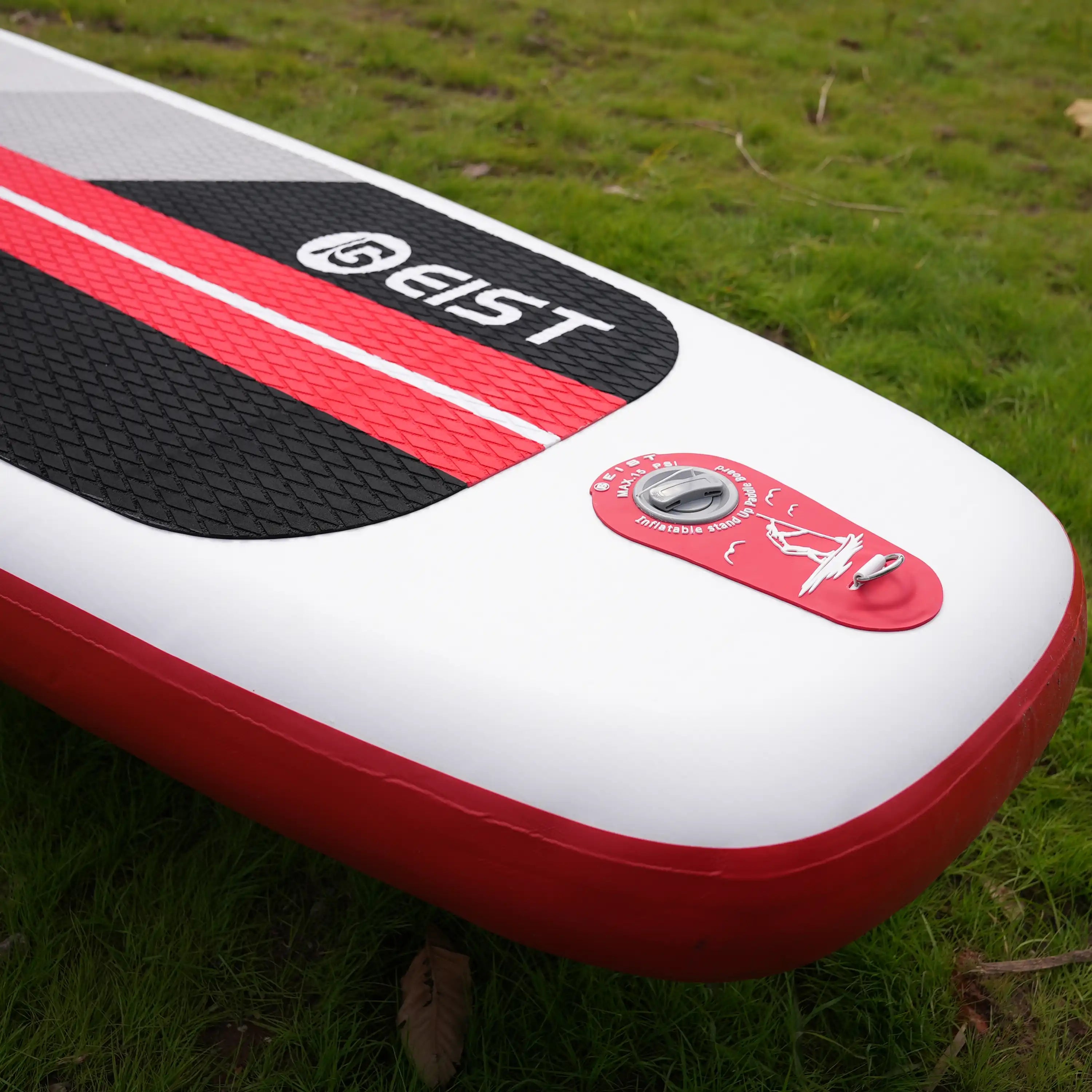 10'6 Red inflatable paddle board